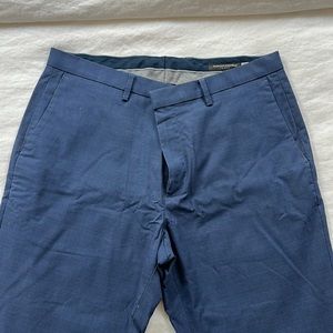 Men’s Banana Republic Dress Pants - blue with green stripe 

Size 33x30